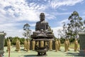 Buddhist Temple, Foz do Iguacu, Brazil. Royalty Free Stock Photo