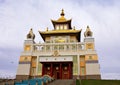 Buddhist temple Golden abode of Buddha Shakyamuni, Elista city, Republic of Kalmykia, Russia