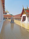Buddhist temple on the Golden Mount in Bangkok Wat Saket. Royalty Free Stock Photo