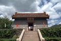 Buddhist temple at the Great Wall, Juyongguan, China Royalty Free Stock Photo