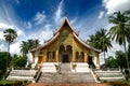 Buddhist Temple at Haw Kham (Royal Palace) complex Royalty Free Stock Photo