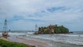 Buddhist Temple on the island