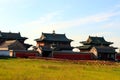 Buddhist Temple at Karakorum Monastery Mongolia Royalty Free Stock Photo