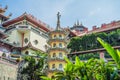 Buddhist temple Kek Lok Si in Penang, Malaysia, Georgetown Royalty Free Stock Photo