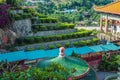 Buddhist temple Kek Lok Si in Penang, Malaysia, Georgetown Royalty Free Stock Photo