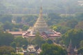 Buddhist temple Kyauktawgyi Pagoda, morning. Mandalay, Myanmar