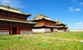 Buddhist temple in Mongolia Royalty Free Stock Photo