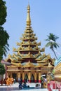 Buddhist temple near the Shwemawdaw Paya - Bago - Myanmar