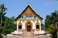 Buddhist Temple In Pakse City In Laos
