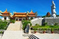 Buddhist temple in Phan Thiet, Southern Vietnam Royalty Free Stock Photo