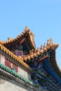 Buddhist temple roof