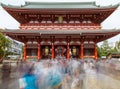 Buddhist Temple - Senso-ji, Asakusa, Tokyo, Japan Royalty Free Stock Photo