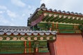 Buddhist temple in Seoul, South Korea - beautiful historic religious building with bright colors Royalty Free Stock Photo