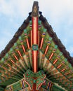 Buddhist temple in Seoul, South Korea - beautiful historic religious building with bright colors Royalty Free Stock Photo