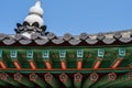 Buddhist temple in Seoul, South Korea - beautiful historic religious building with bright colors Royalty Free Stock Photo