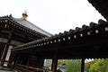 buddhist temple (shitenno-ji) in oska (japan)