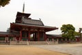 buddhist temple (shitenno-ji) in oska (japan)