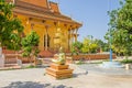 Buddhist temple in a small remote village Chong Koh in Cambodia