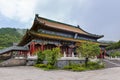 Buddhist temple at Tianmenshan nature park - Zhangjiajie China Royalty Free Stock Photo