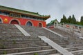 Buddhist temple at Tianmenshan nature park - Zhangjiajie China Royalty Free Stock Photo