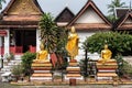 Wat Mai Suwannaphumaham,Ancient Temple in Luang Prabang,Laos