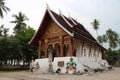 buddhist temple (wat aham) in luang prabang (laos) Royalty Free Stock Photo