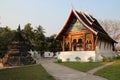 buddhist temple (wat aham) in luang prabang (laos) Royalty Free Stock Photo