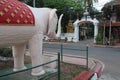 buddhist temple (wat chan) in vientiane (laos) Royalty Free Stock Photo