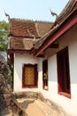 buddhist temple (wat chom si) in luang prabang (laos)