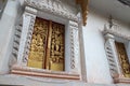 buddhist temple (wat ong teu) in vientiane (laos) Royalty Free Stock Photo