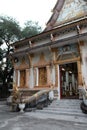 buddhist temple (wat ong teu) in vientiane (laos) Royalty Free Stock Photo