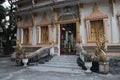 buddhist temple (wat ong teu) in vientiane (laos) Royalty Free Stock Photo