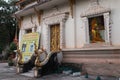 buddhist temple (wat ong teu) in vientiane (laos) Royalty Free Stock Photo