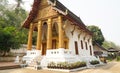 Buddhist temple Wat Xieng Thong in Luang Prabang, Laos. Royalty Free Stock Photo