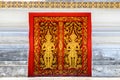 Buddhist Temple Windows Royalty Free Stock Photo