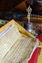 Buddhist text Royalty Free Stock Photo