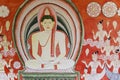 Buddhist Wall Painting at Golden Temple, Sri Lanka