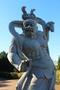 Buddhist Warrior Guardian Statue, Brazilian Chen Tien Temple