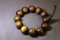 Buddhist Wooden Bead Bracelet