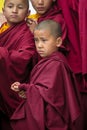 Buddhist young monks in Nepal monastery