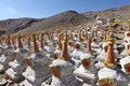 Buddhistic stupas Royalty Free Stock Photo