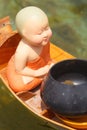 Buddhists novice doll, Thai style