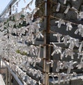 Paper tibetan prayer flags Karmapa Dream Royalty Free Stock Photo