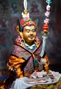 Buddhists Statue at Thiksey Gompa in Ladakh, India