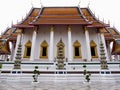 Buddish Church at Wat Suthat. Thai temple Royalty Free Stock Photo