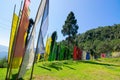 Prayer flags at Rinchenpong, Sikkim, India Royalty Free Stock Photo