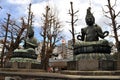 Buddist Statue at the Sensoji Temple in Tokyo Royalty Free Stock Photo