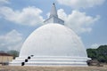The buddist temple at Anuradhapura
