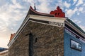 Buddist temple in the Hong Kong New Territories Royalty Free Stock Photo