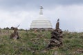 Buddist temple, Lake Baikal Royalty Free Stock Photo